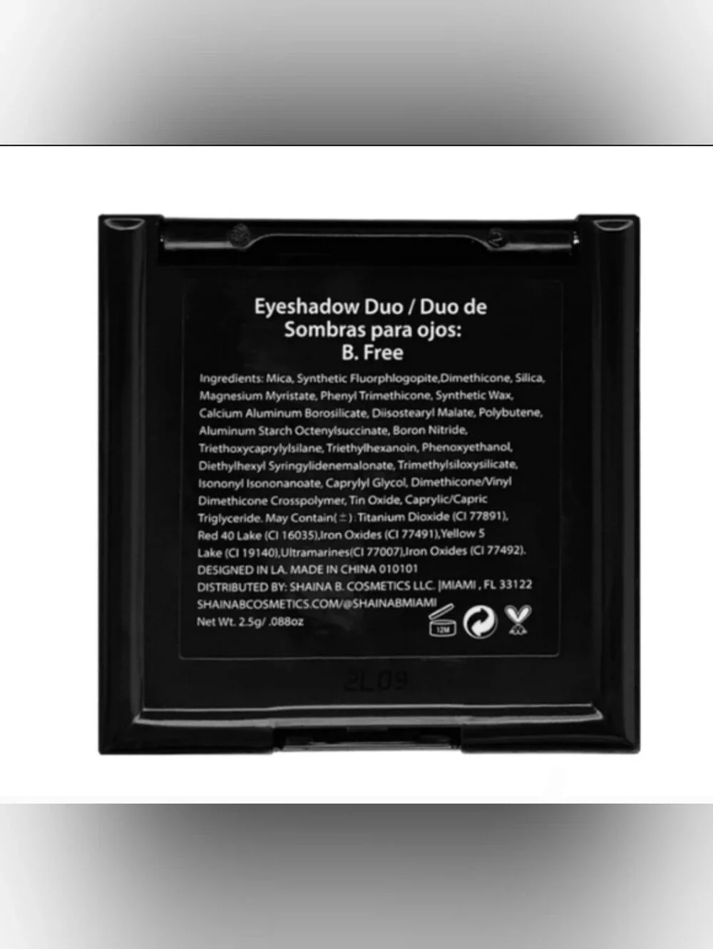 Shaina B Eyeshadow Duo in B Free 2.5g BNIB